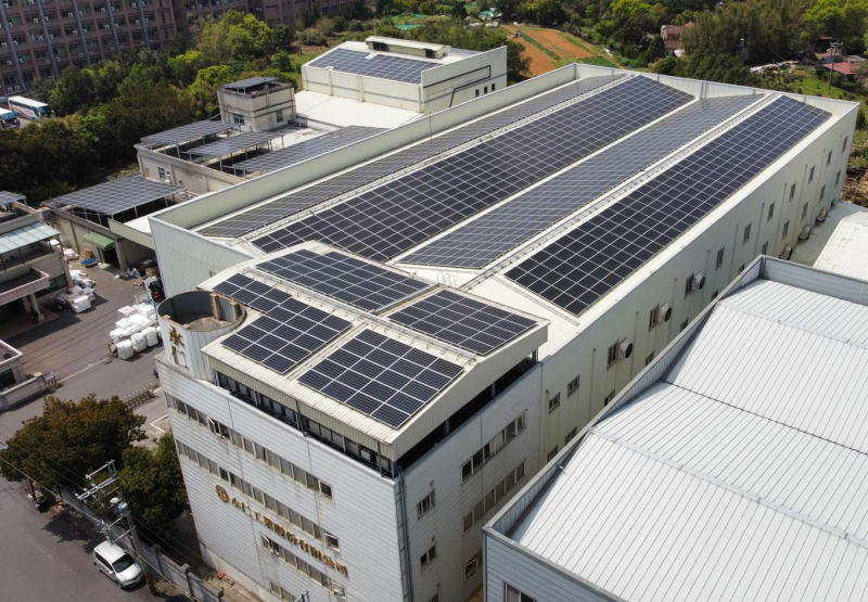 桃園工廠太陽能發電系統